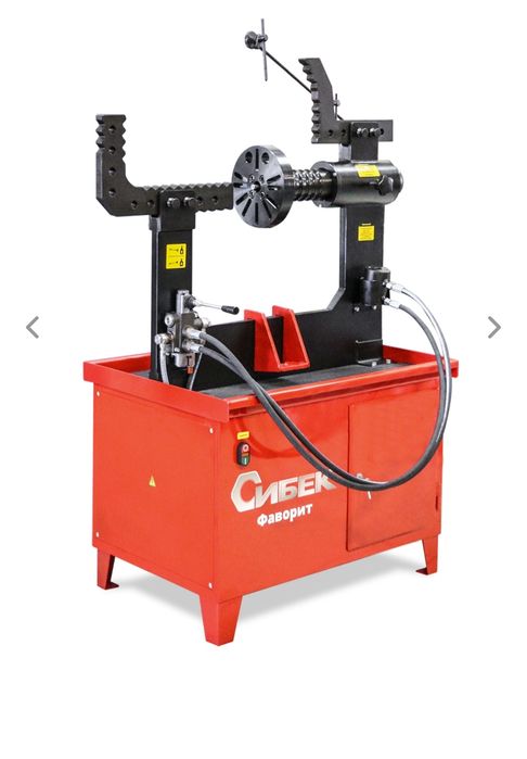 Стенд для правки легкосплавных дисков