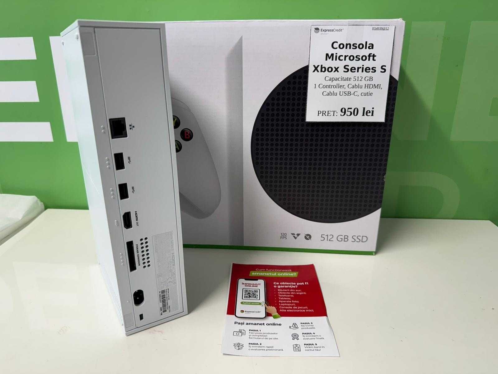 Consola Microsoft Xbox Series S 512GB (B.54939/AG12 Tatarasi)