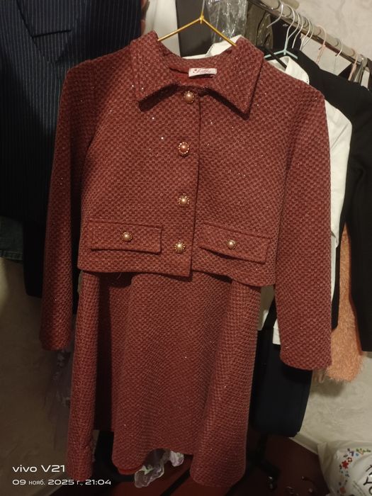 Костюм-платье на девочку 7-8-9 лет