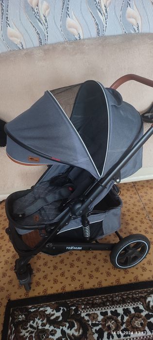 Коляска универсальная Teknum. Цвет графит