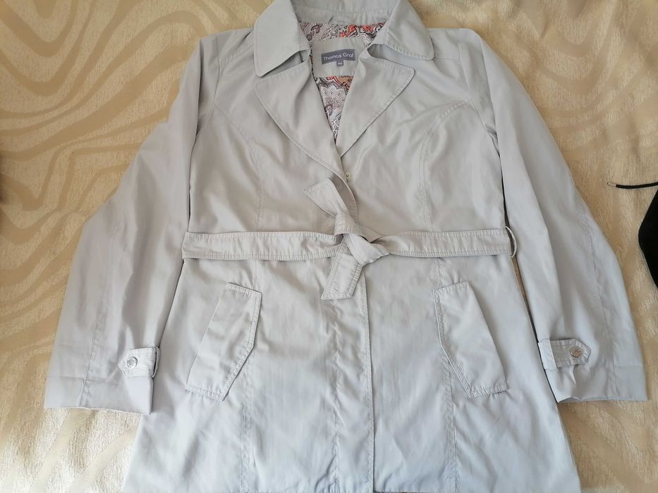 Thomas Graf /разм - 48/ Женский полуплащ короткий тренч kimex - grazie