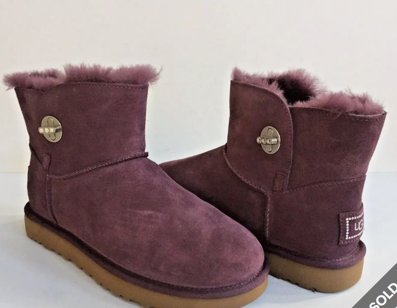 UGG clasic mini bailey bling swarowski cizme US 5/EU 36