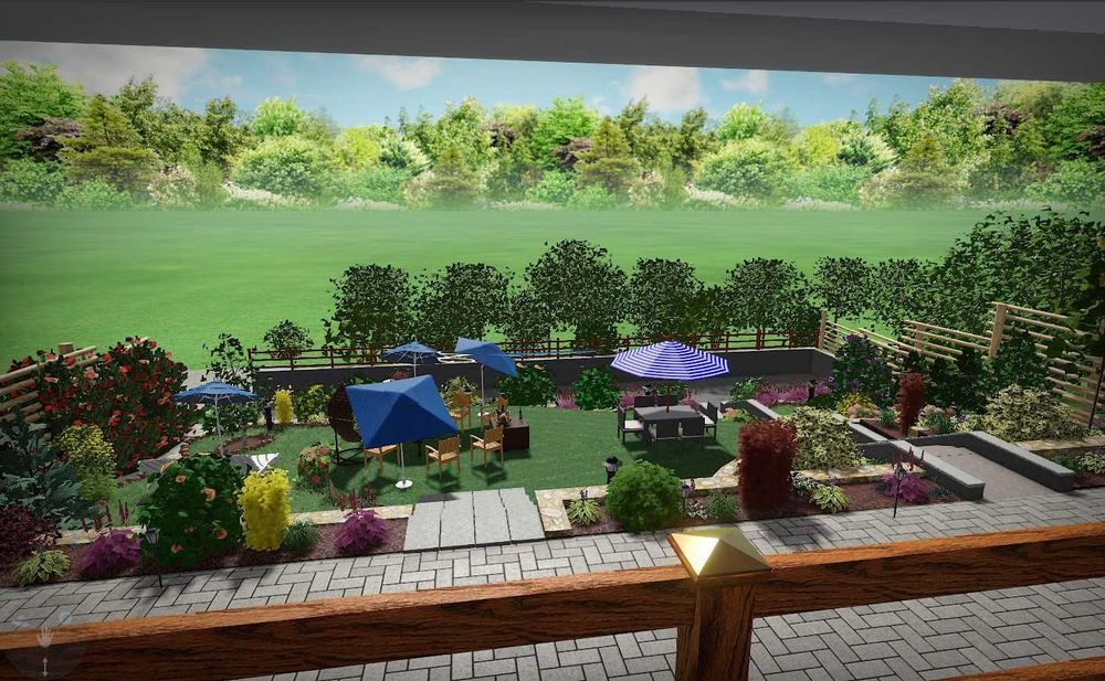 Amenajari Gradina A-Z.  Modelare teren+Irigatii+3D Video+Intretinere