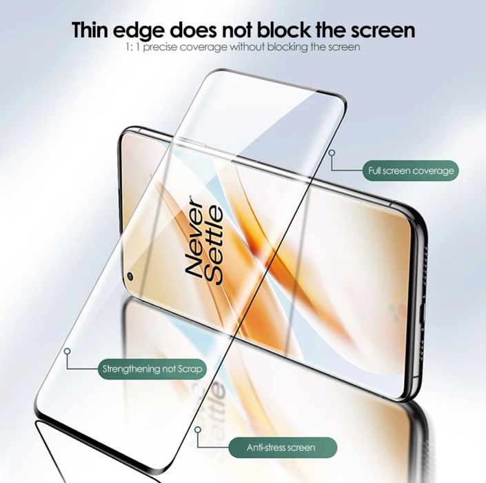 Folie sticla curbata FULL Glue pentru OnePlus 8 Pro