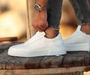 Pantofi sport casual 42.5 43 lucrati manual G. Rizo NOI piele naturala