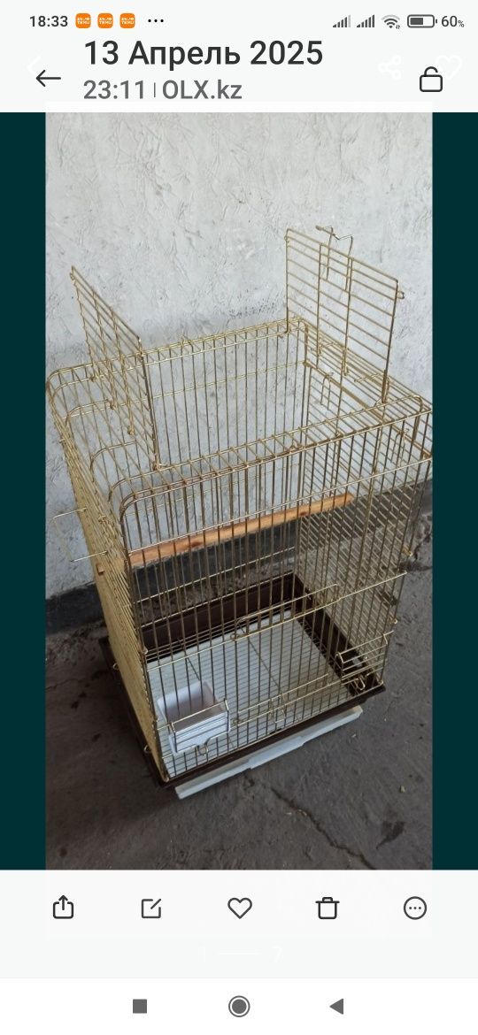 Клетка для попугаев