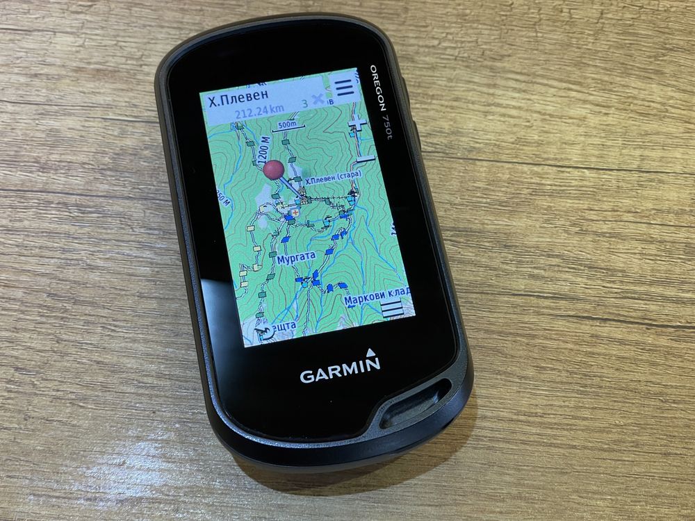 Garmin Oregon 750t с камера. Чисто нов!