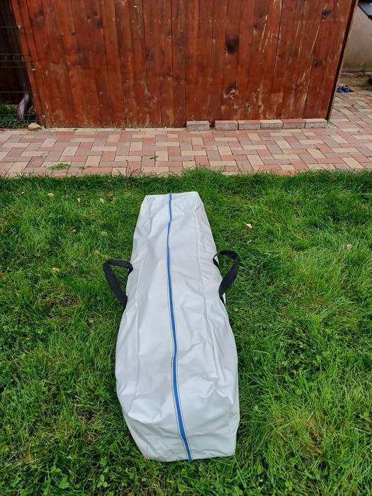 Saltea de gimnastică gonflabilă 600x100x10 cm