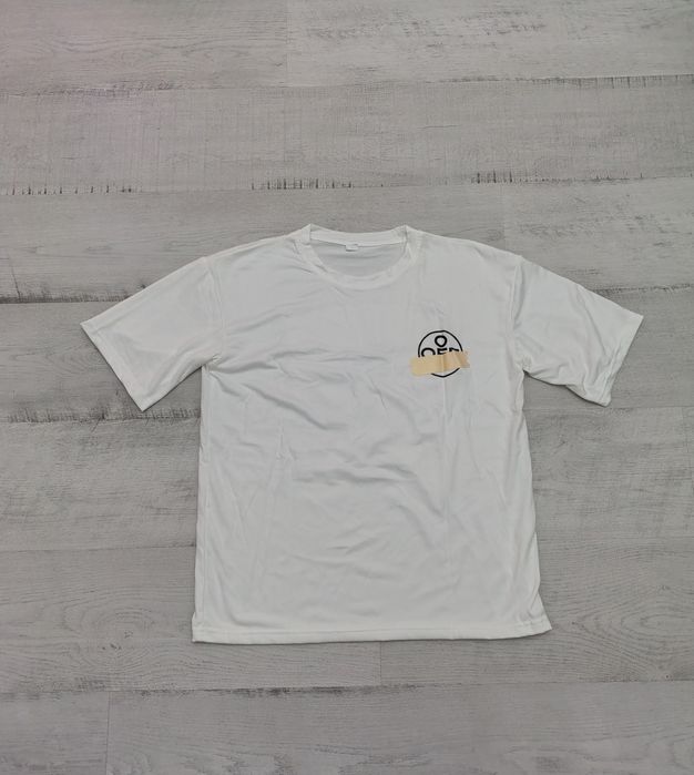 Tricou off white paper tee