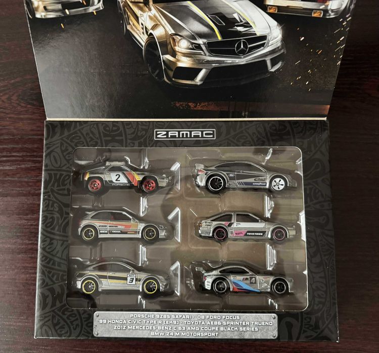 Hot Wheels ZAMAC 6-pack