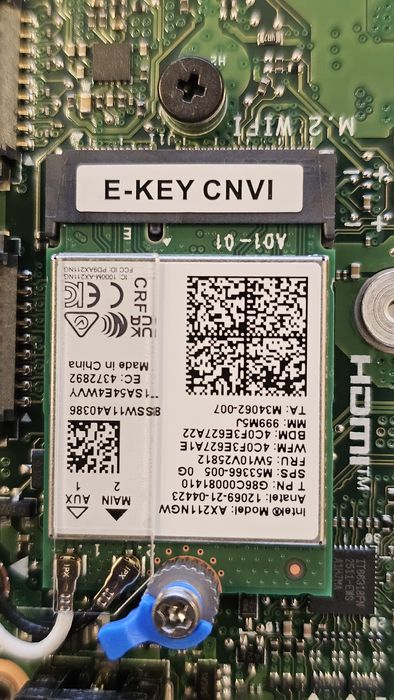 Placa retea Wifi 6E,bluetooth,Intel Ax211