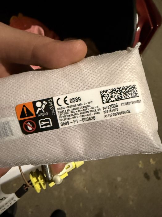 Malibu 2 AirBag Original / подушка безопасности сидений