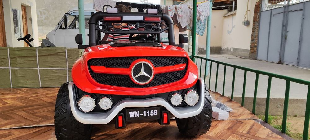 Yangi bolalar mashinasi sotiladi 2 ta matorli