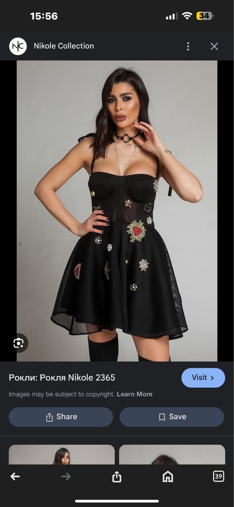 Рокля Nikole collection