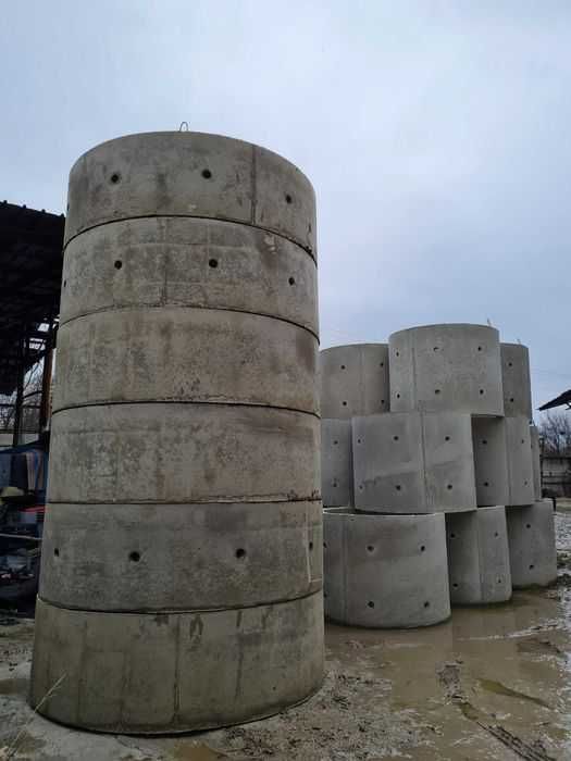 Бетонни пръстени, изграждане на септични ями и герани.