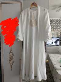 новое белое платье