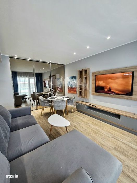 Apartament situat pe malul marii, mobilat si utilat complet