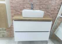 PVC/ ПВЦ шкаф за баня 80х46х55 см