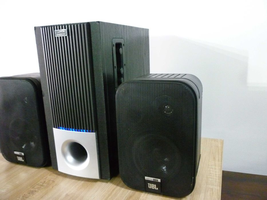 sistem audio jbl cu subwoofer    speedlink activ  2+1