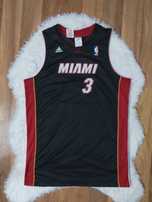 Tricou Baschet Copii 176 cm NBA Miami Heat #3 Wade