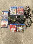 PS4 PRO 1TB + 2 manete + 6 jocuri