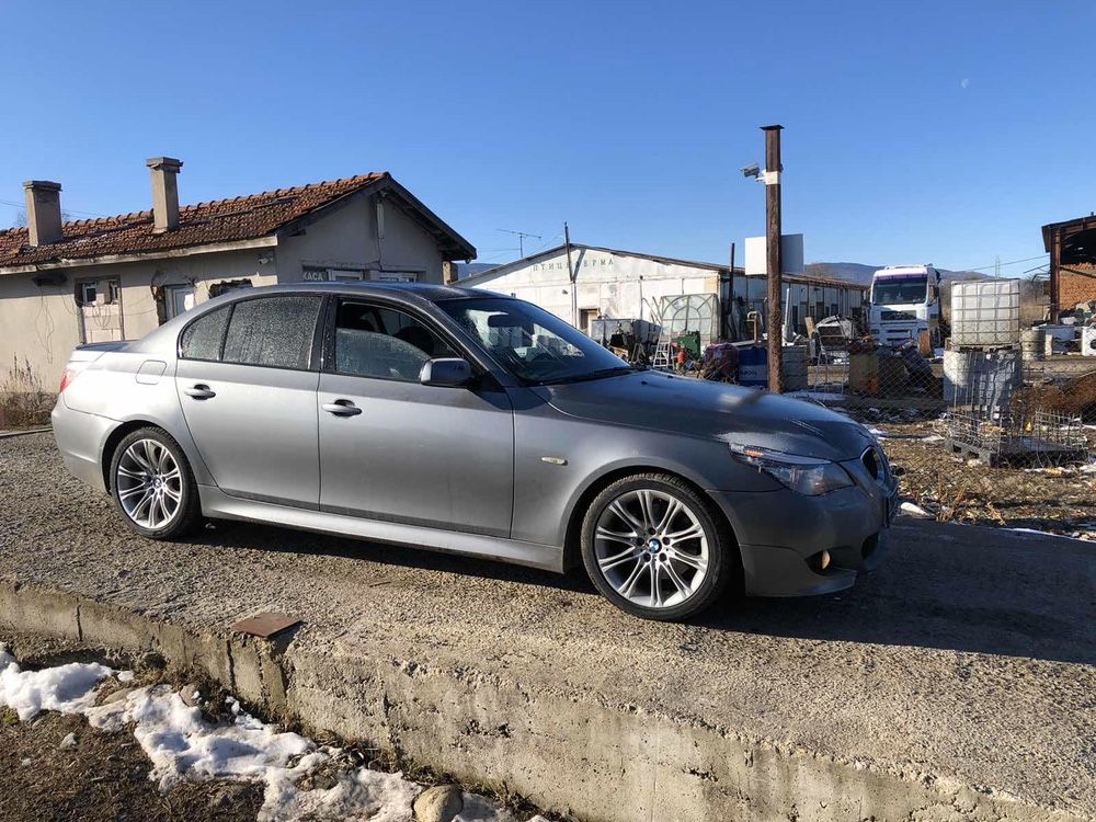 БМВ Е60, 520д, 177кс, М СПОРТ НА ЧАСТИ (BMW E60, 520D, 177hp LCI)