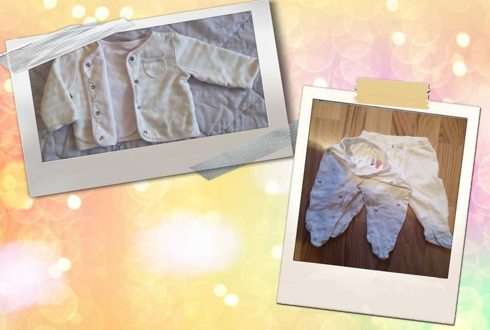Set 3 piese hainute bebe 3-6 luni, MotherCare