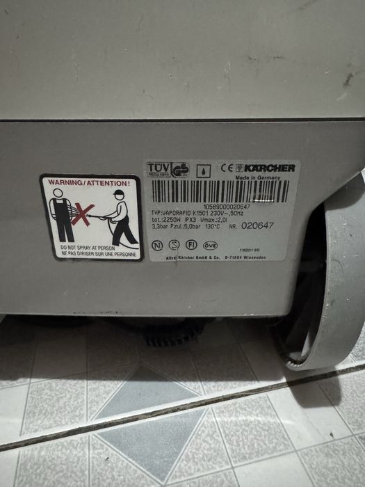 Aparat curatare abur Karcher