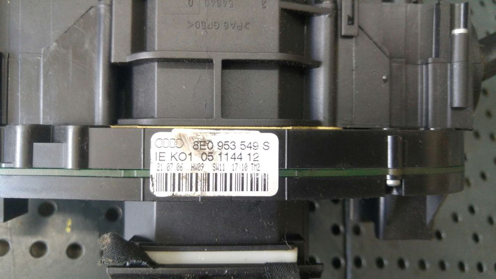 Bloc manete semnalizare stergator parbriz audi a4 b7 8ec 8e0953549s k0105114412