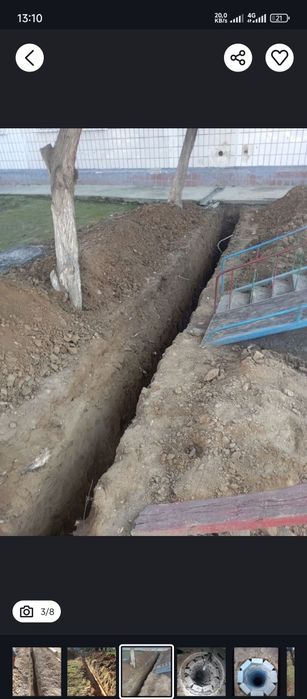 Ora tranasha kanal qazish ishlarini qilamiz