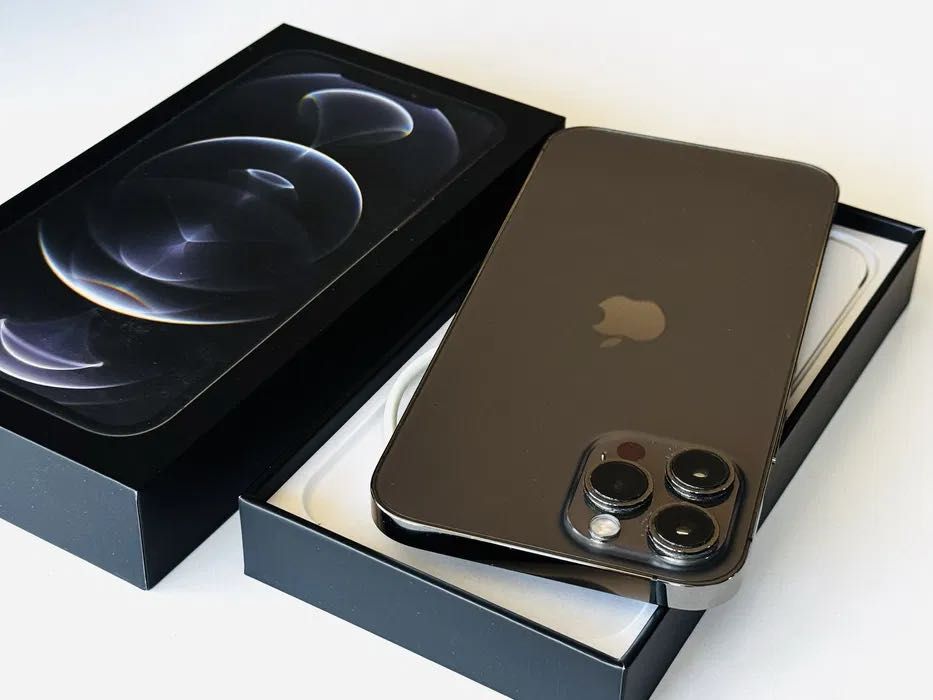 Iphone 12 Pro Max 128GB Graphite 100% Батерия! Гаранция 6 мес