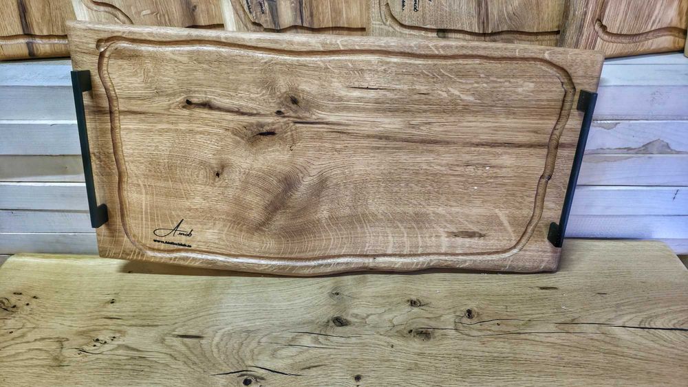 Platouri din lemn de stejar