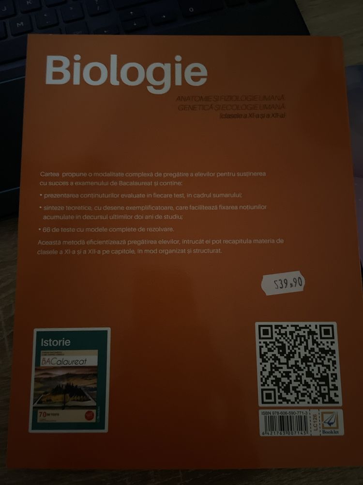 culegere bac biologie