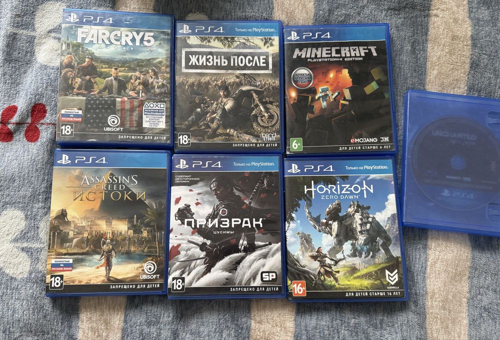 Диски на PlayStation 4