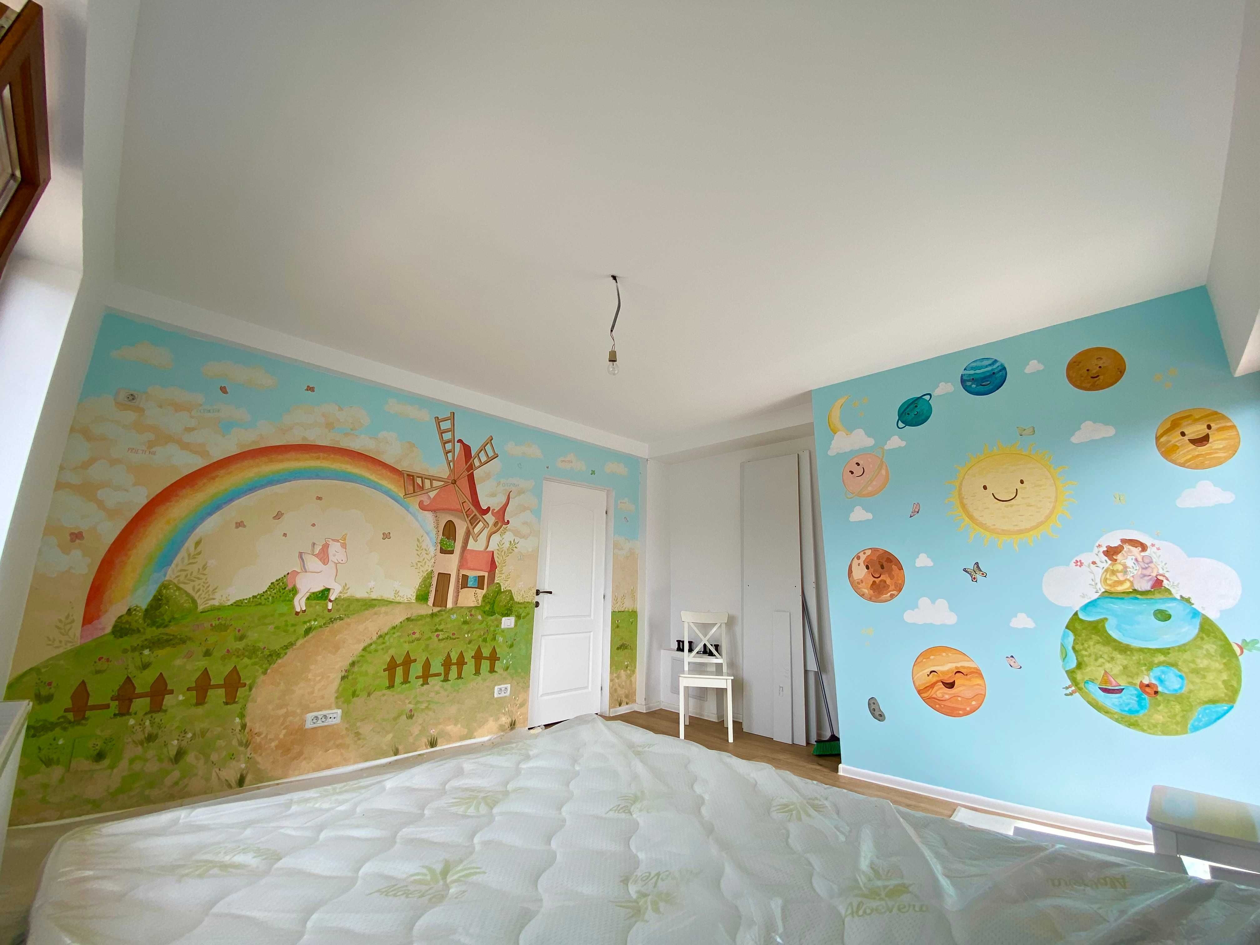 Pictura pe perete,  pentru copii