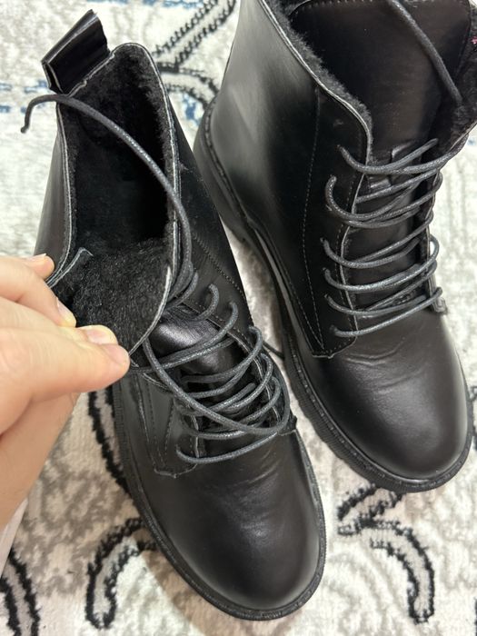 Сапоги новые с мехом