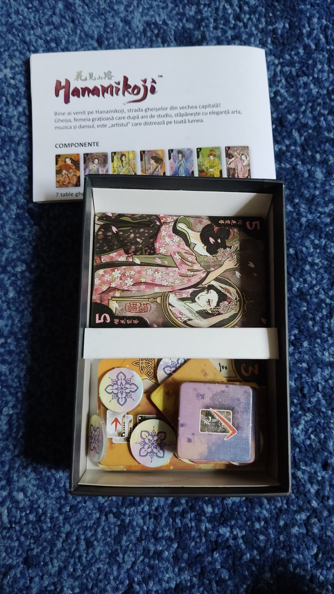 Hanamikoji Boardgame