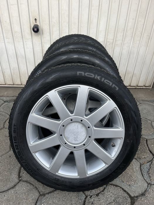 Jante 5x112mm, anvelope iarna 205/55 R16, Audi VW Seat Skoda Mercedes