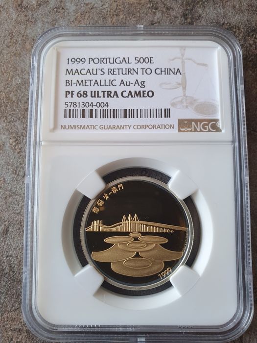 Moneda  500 escudos Portugalia