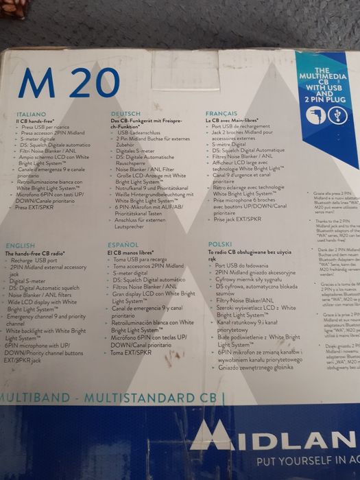 Statie auto Midland M20