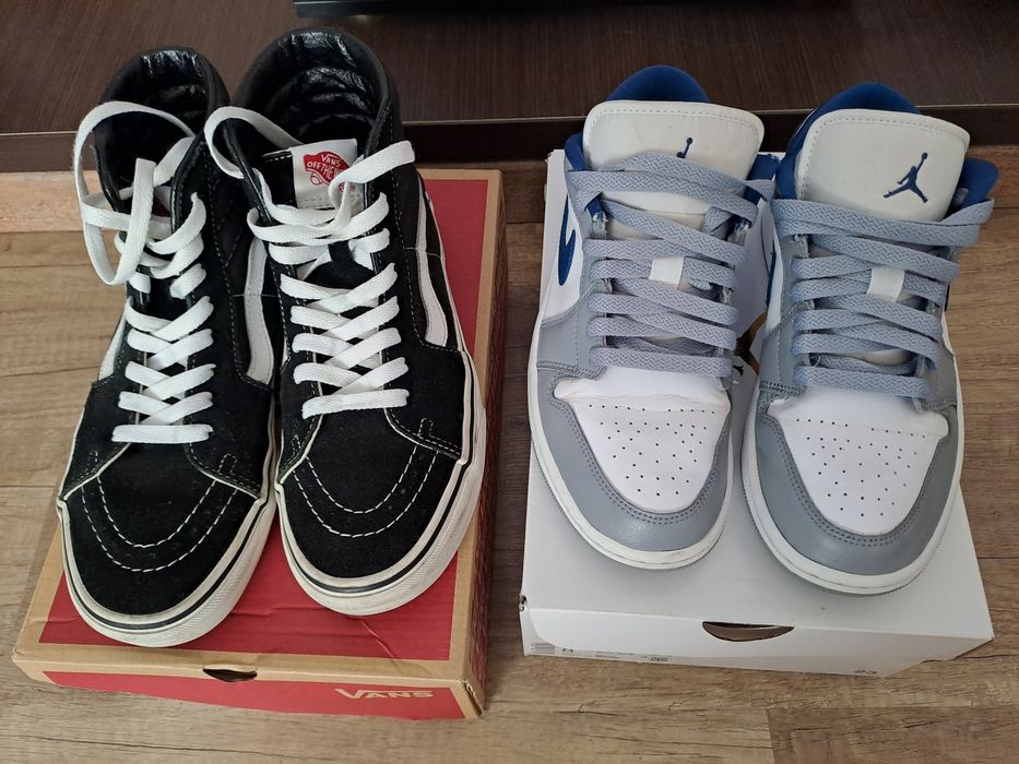 Air Jordan 1 low/ Vans Sk8-hi