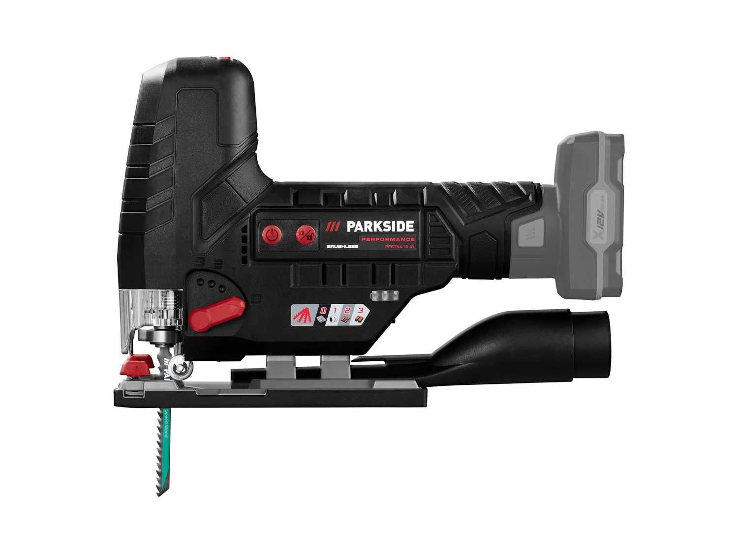 Нов прободен трион безчетков Parkside Performance 12V Зеге