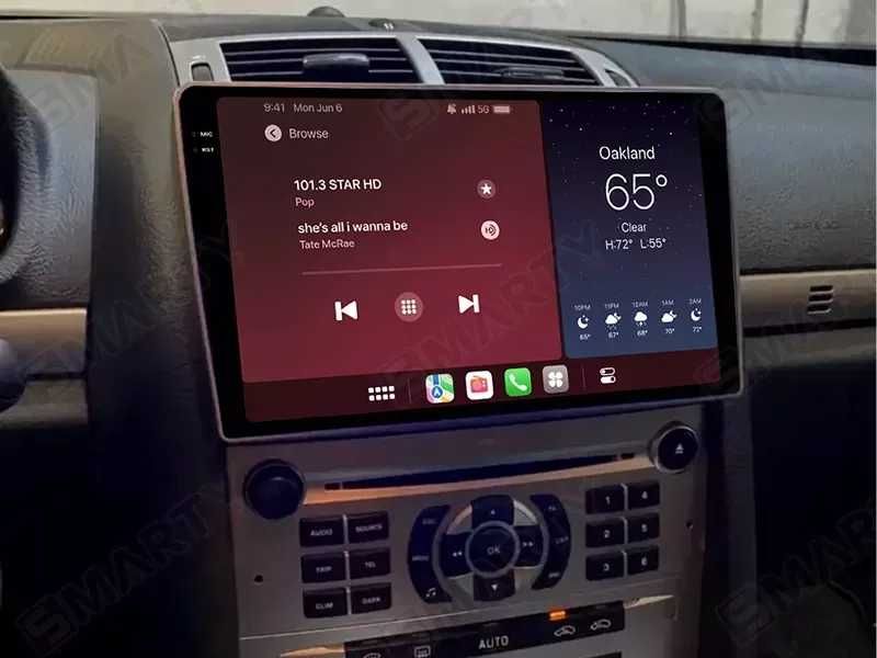 Navigatie cu Android Peugeot 407- Wifi Bluetooth Carplay USB 1-8GB