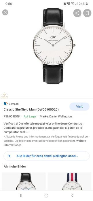 Ceas Daniel Wellington