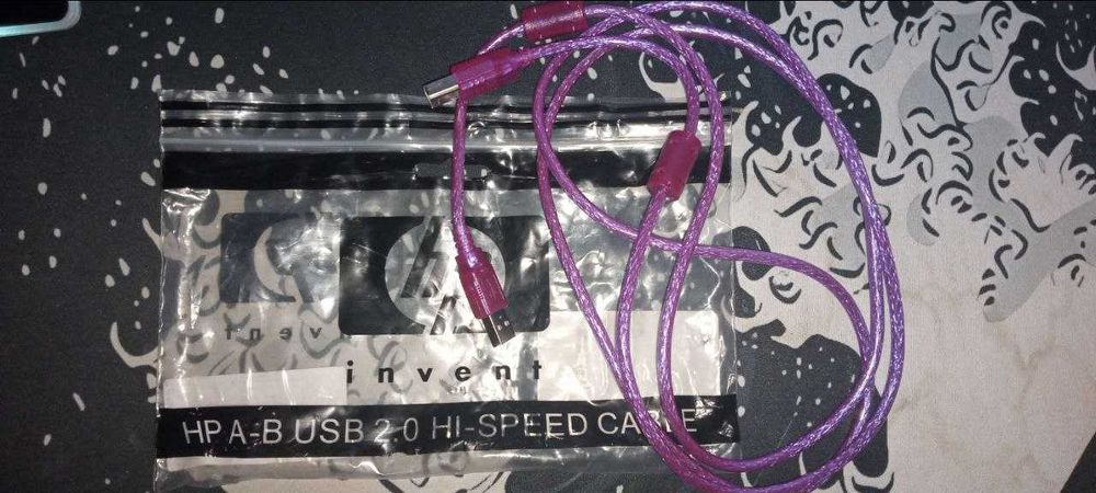 Кабель USB 2.0 Type A-B HP 1.8m