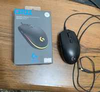 Logitech g102 черная