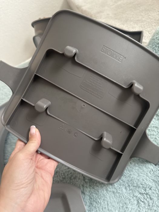 Stokke Tripp Trapp приставка + табла Storm Grey