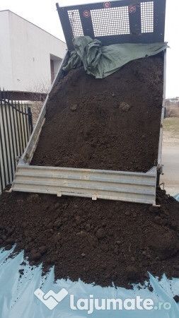 Pamant vegetal de flori negru de calitate((CLINCENI,DOMNESTI,BRAGADIRU