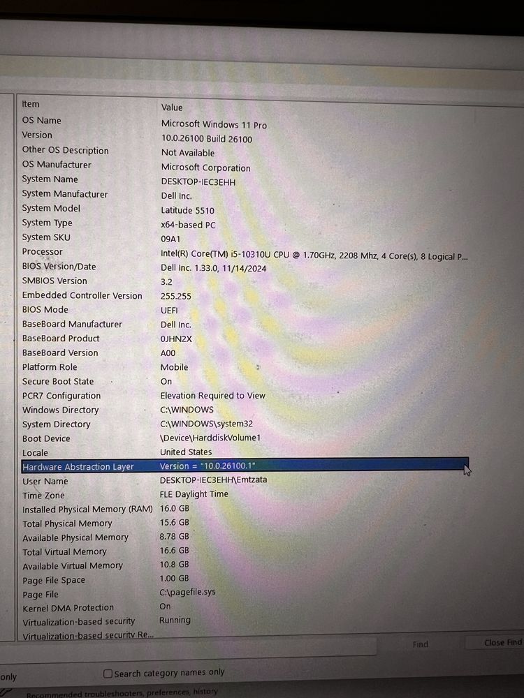 Dell Latitude 5510