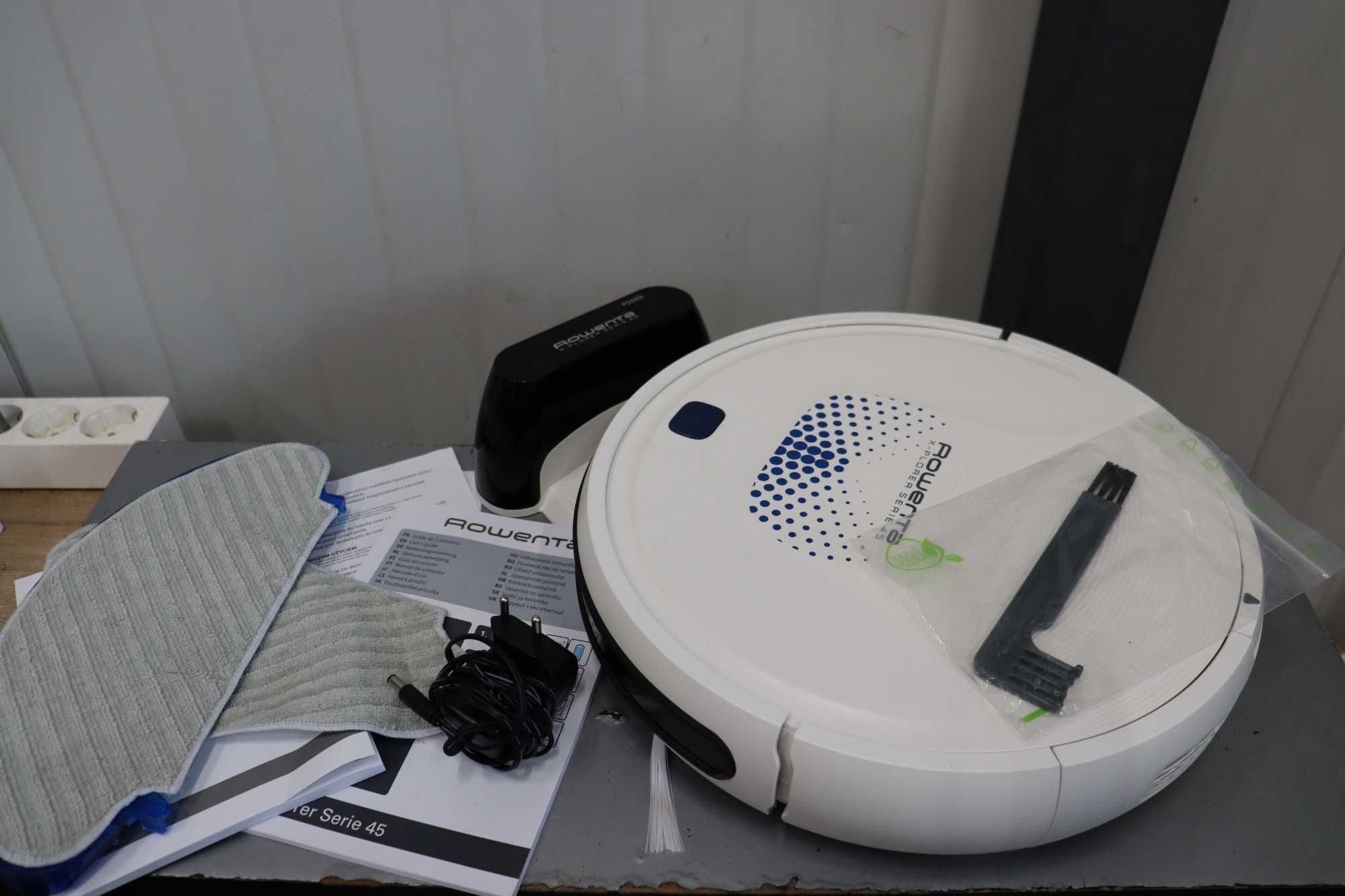 Прахосмукачка робот Rowenta X-Plorer Series 45 Aqua,Mop,App, до 150мин